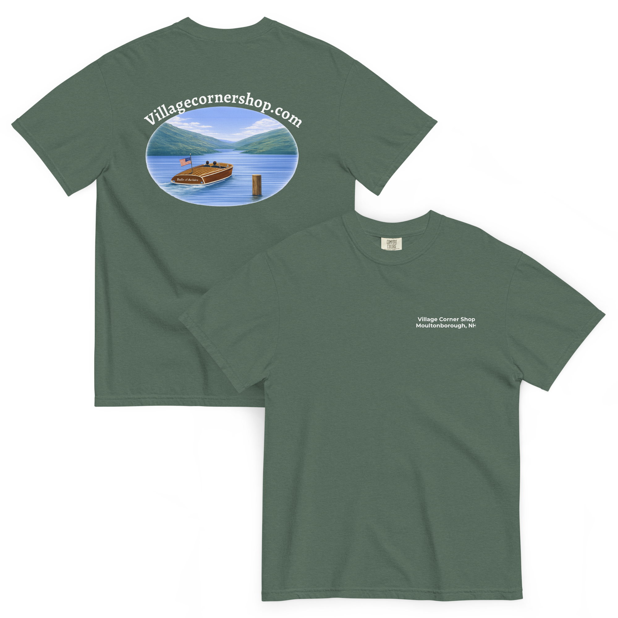 Unisex garment-dyed heavyweight t-shirt
