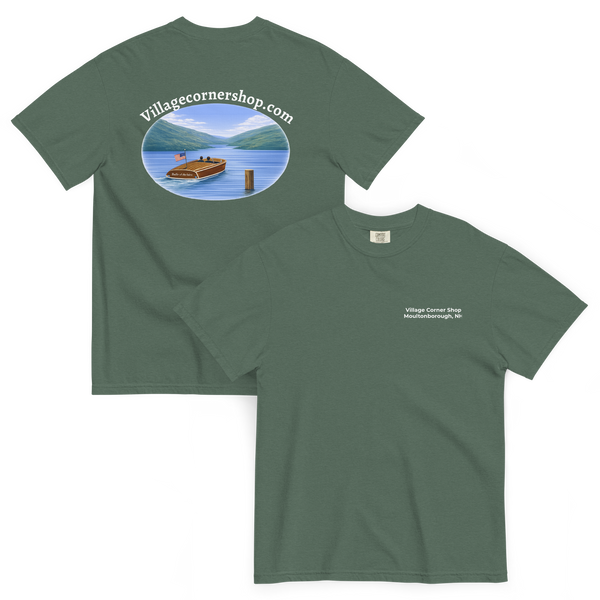 Unisex garment-dyed heavyweight t-shirt